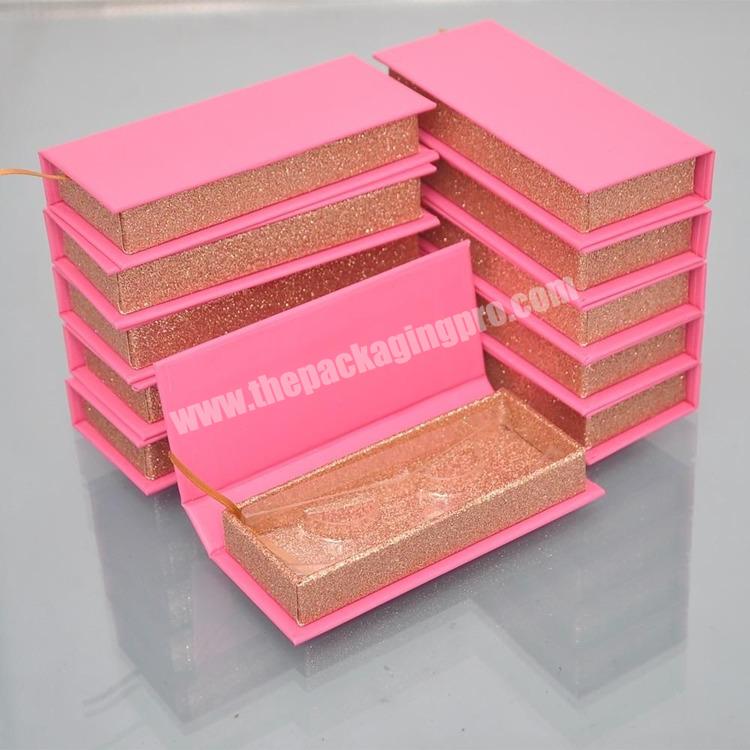 Wholesale Cheap Cosmetic Lashes Box Eyelash Packaging Box Design Wig Packaging Lash Box