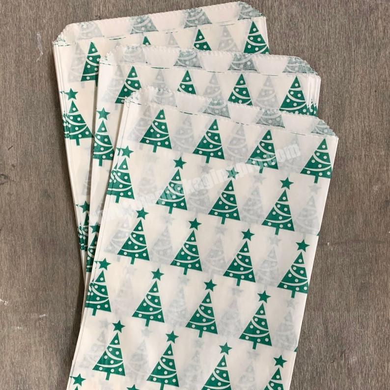 Wholesale Christmas Paper Bag Gift With Custom Logo Candy Gift Bag