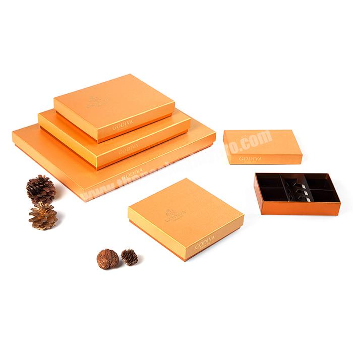Wholesale Custom Fancy Luxury Chocolate Packaging Box Empty Chocolate Box