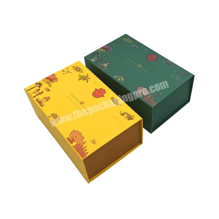 Wholesale Custom Logo Beauty Handmade Presents Folding Collapsible Paper Gift Box With Logo Printed