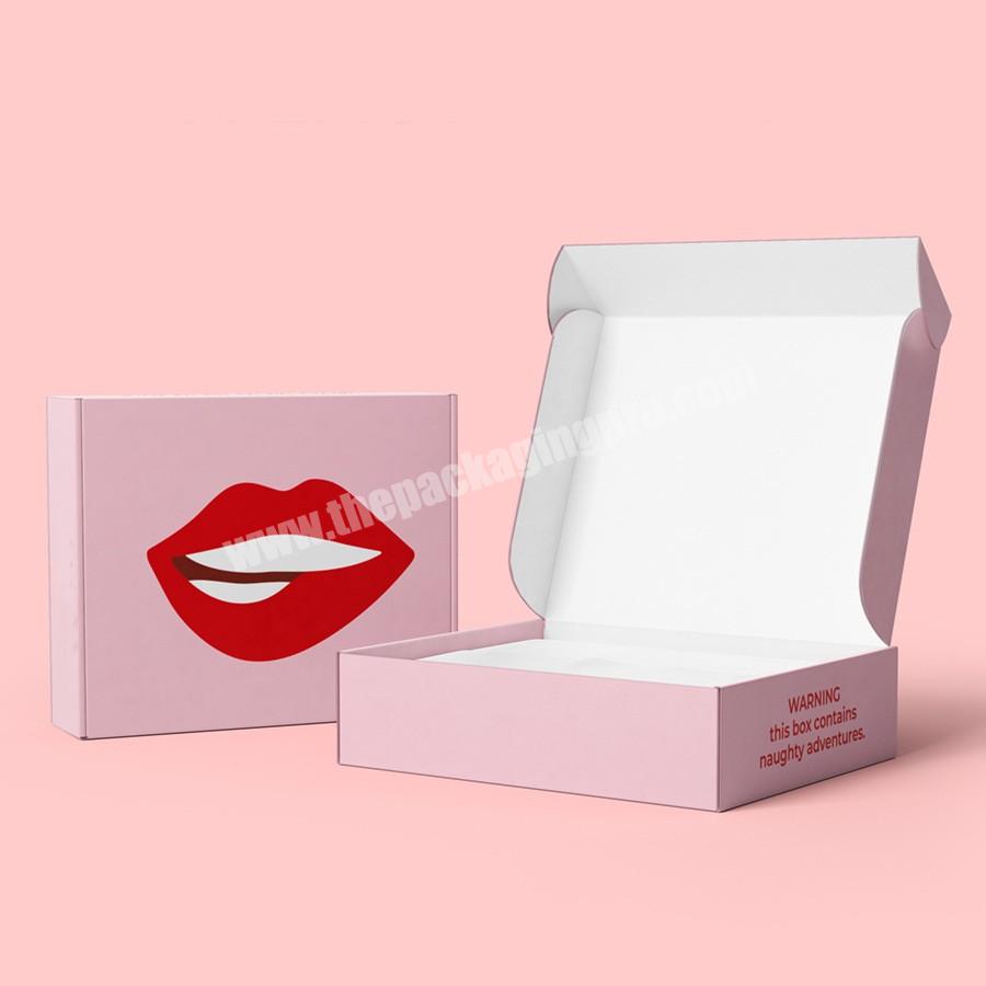Wholesale Custom Logo Cosmetic Corrugated Packaging Box Mailer Shipping Box Paper Box For Mothers Day Gift