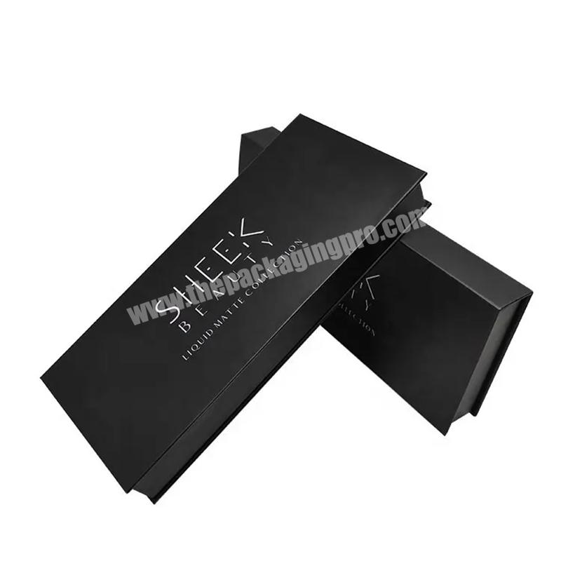 Wholesale Custom Logo Luxury Folding Closure Paper Cardboard Packaging Set Magnetic gift box