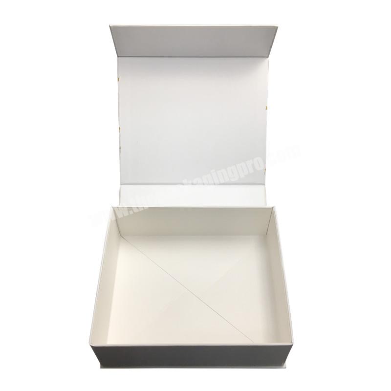 Wholesale Custom Logo Printed Folding Foldable Cardboard Magnet Magnetic Gift Packaging Packaged Paper Box