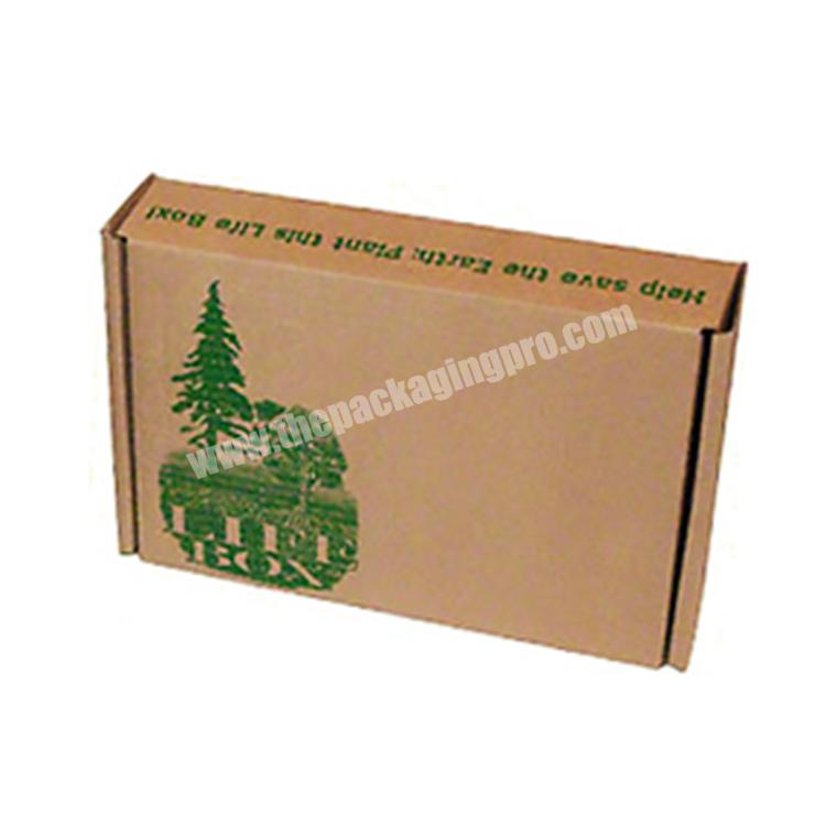 Wholesale Custom Made Recyclable Paper Seed Packaging Life Box Plant Seed Packing Shipping Boxes