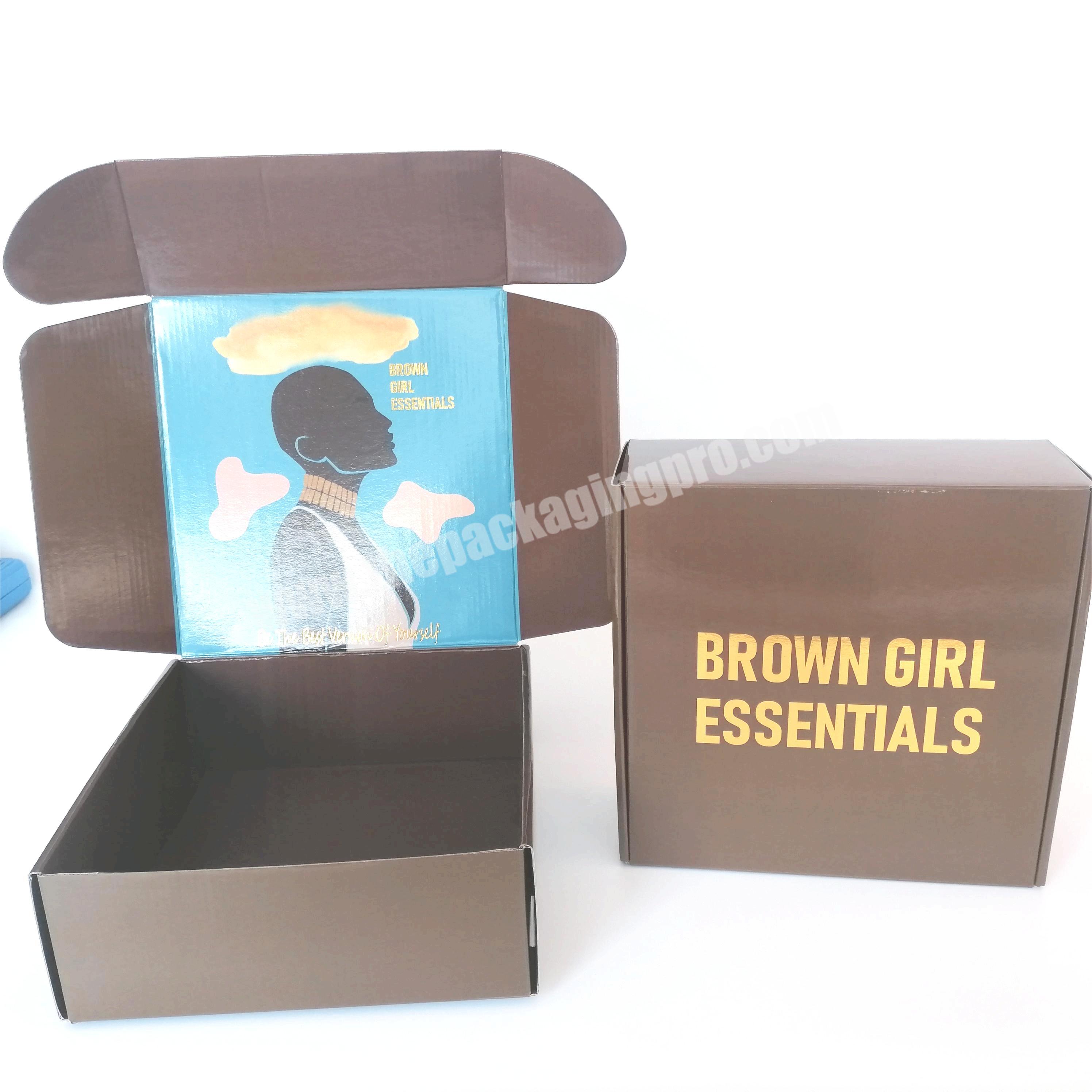 Wholesale Custom Printed  Corrugated Shipping Boxes Custom Logo Cardboard Mailer Box