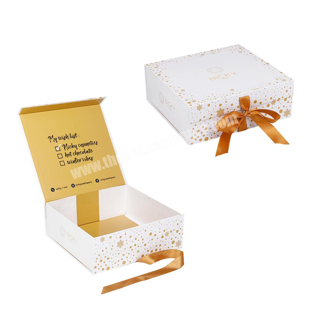 Wholesale Custom Rigid Cardboard Foldable Magnetic Shoe Box