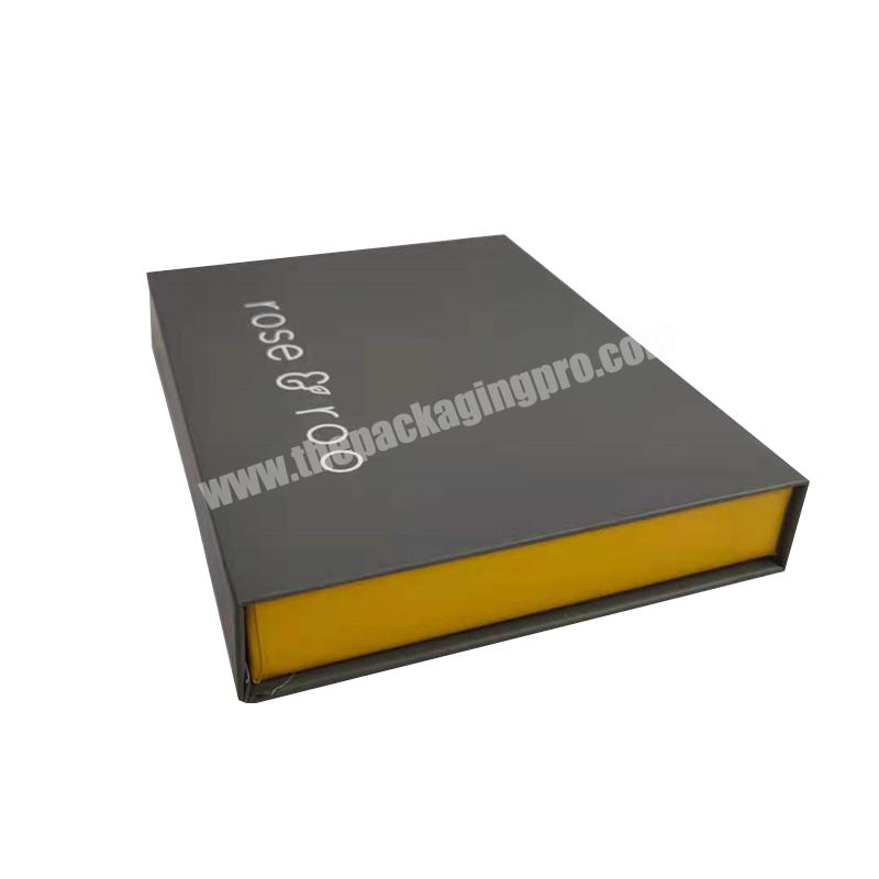 Wholesale Custom Rigid Cardboard Foldable Reusable gift box custom magnetic box
