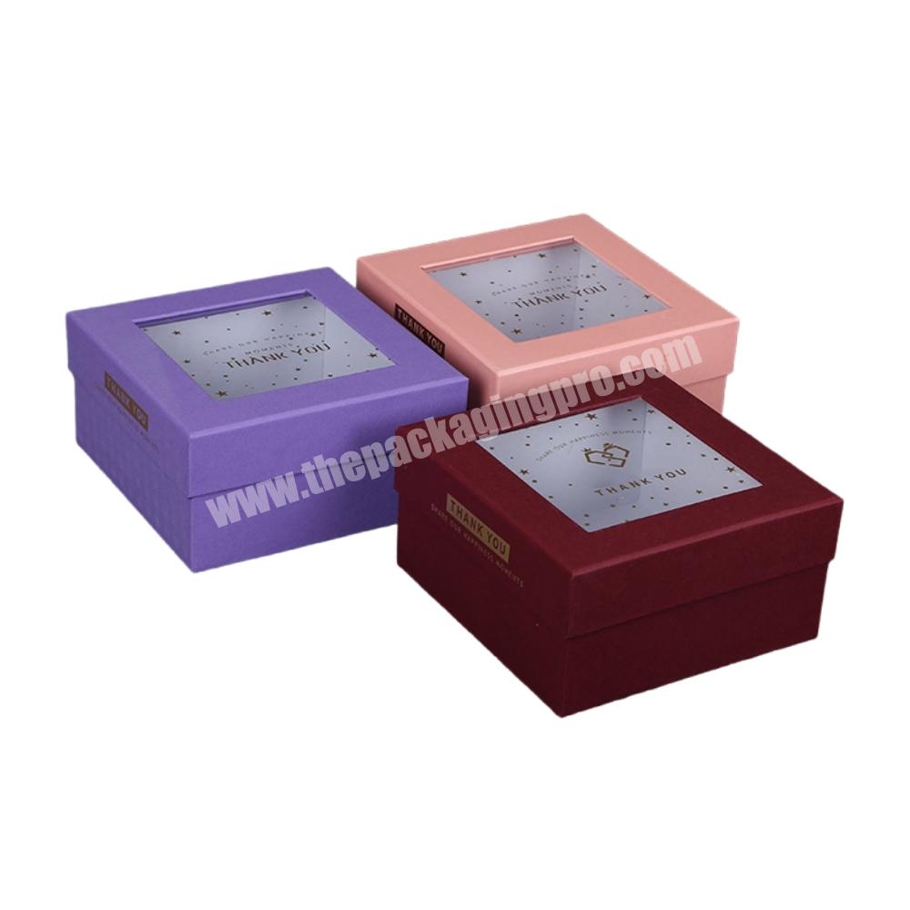 Wholesale Custom Shaped Round Square I Love You Flower Box for Rose Boxes Flower Packaging