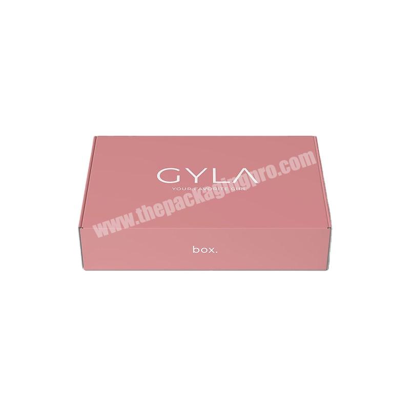 Wholesale Custom Your Own Logo Color Corrugated Mailer Box for Gift Packaging Box