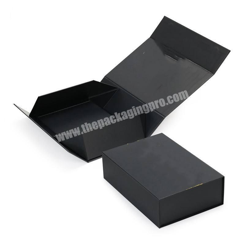 Wholesale Custom Your Own Logo Luxury Magnetic Folding Storage Paper Gift Box