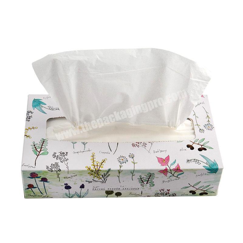 Wholesale Custom logo Cheap High Quality Tissue Paper Box