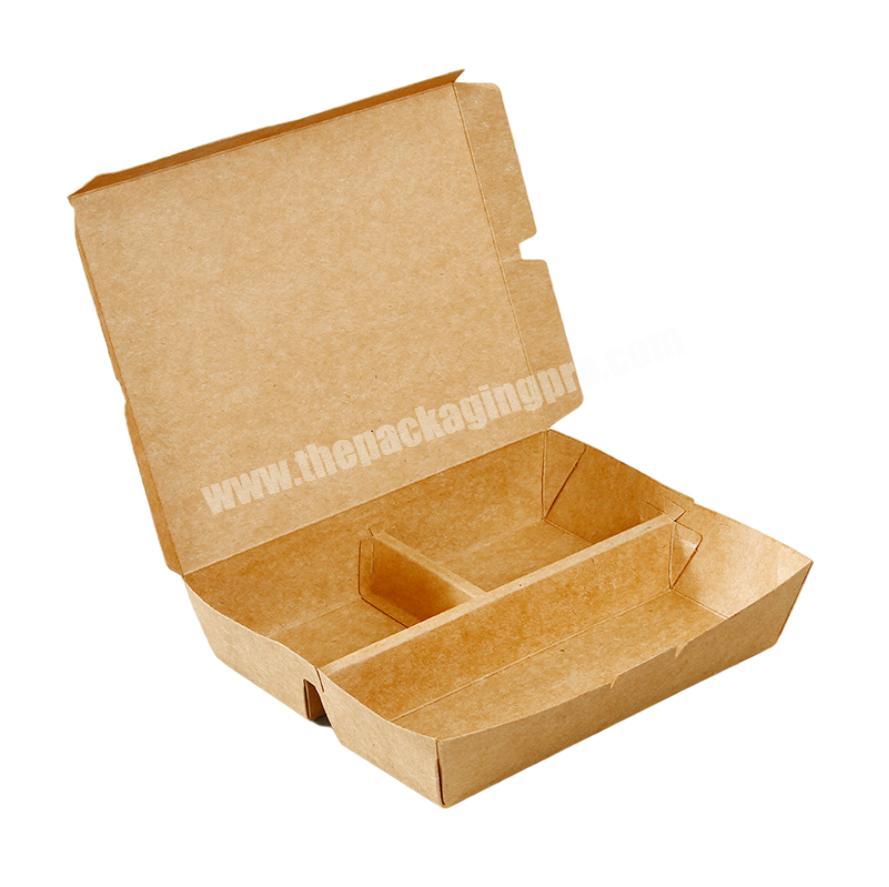 Wholesale Custom logo Paper Boxes Food Kraft Packaging Cardboard