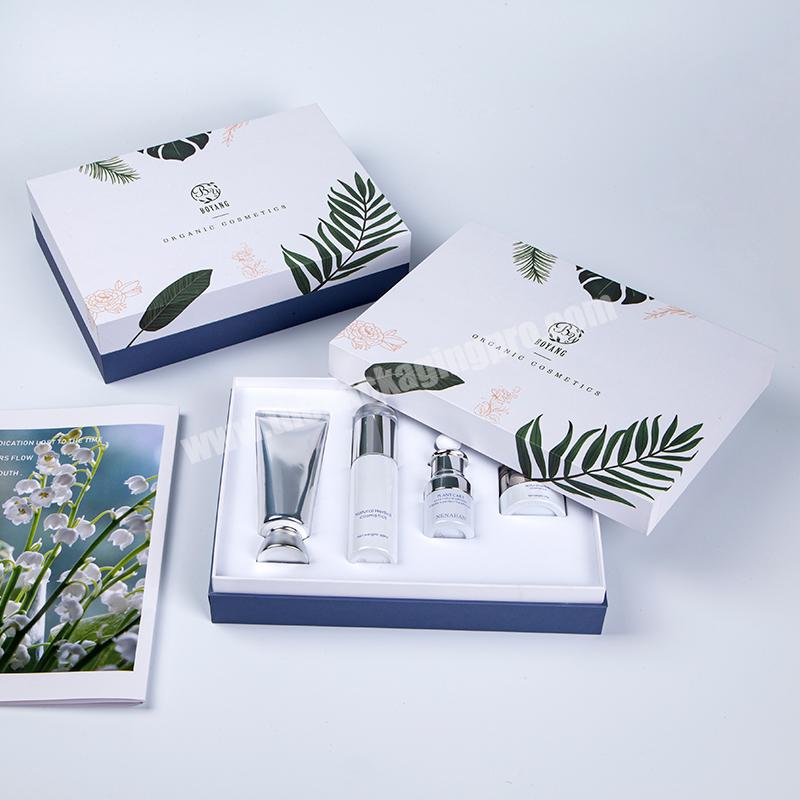 Wholesale Eco friendly Custom Luxury Logo Printed Make Up Set Paper Gift Cosmetic Gift Packaging Boxes
