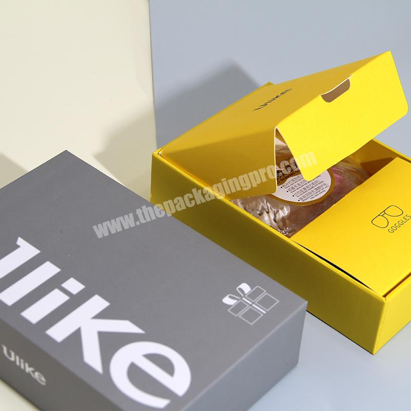Wholesale Gift Box with Drawer Paper Made  Box With Double Layers Drawer Gift Box with insert