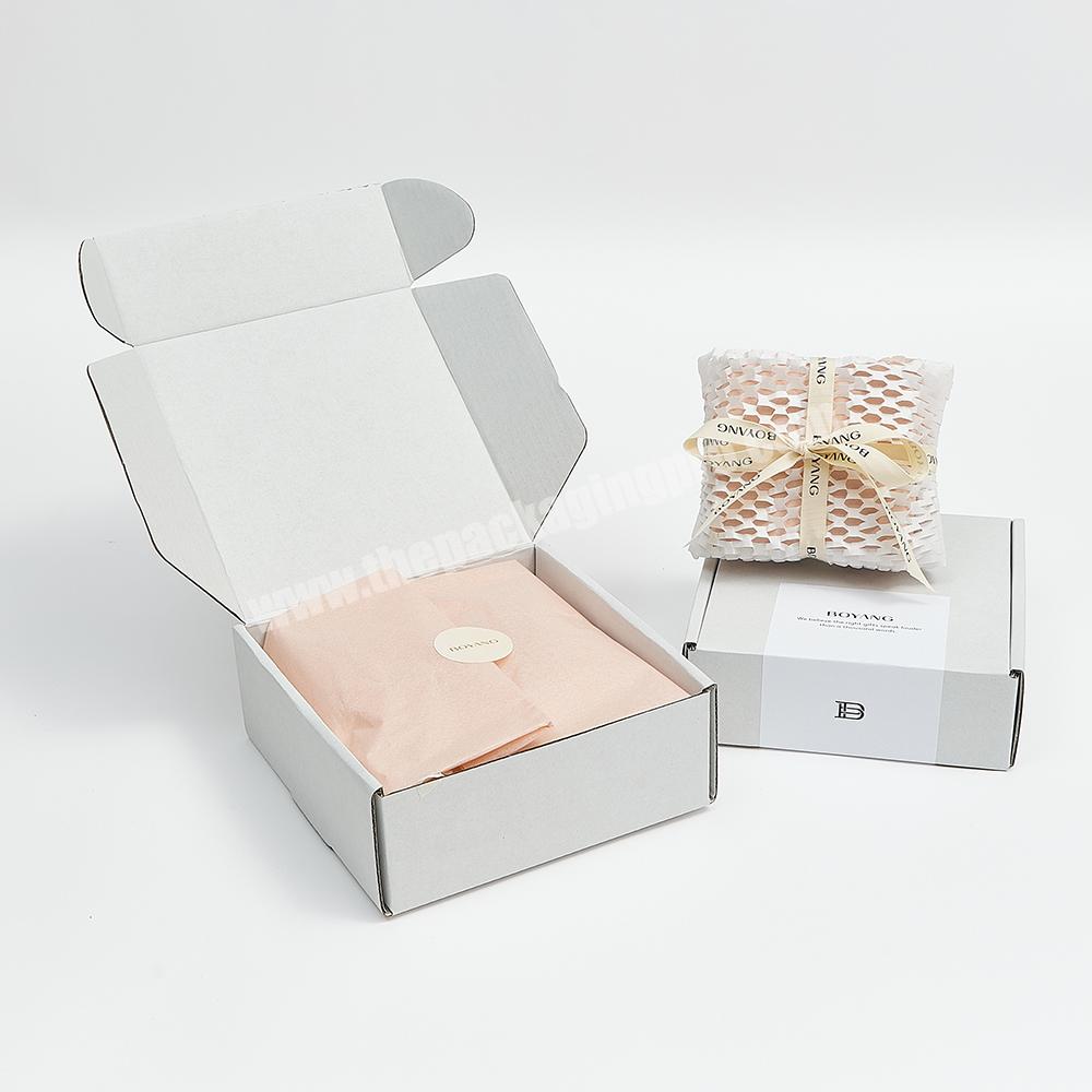 Wholesale Jewelry Gift Packaging Corrugated Mailing Shipping Box Custom Logo