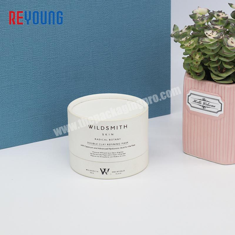 Wholesale Luxury Gift Cardboard Round Cosmetic Custom Paper Perfume Packaging Boxes  Tube For Cosmetics Bottles