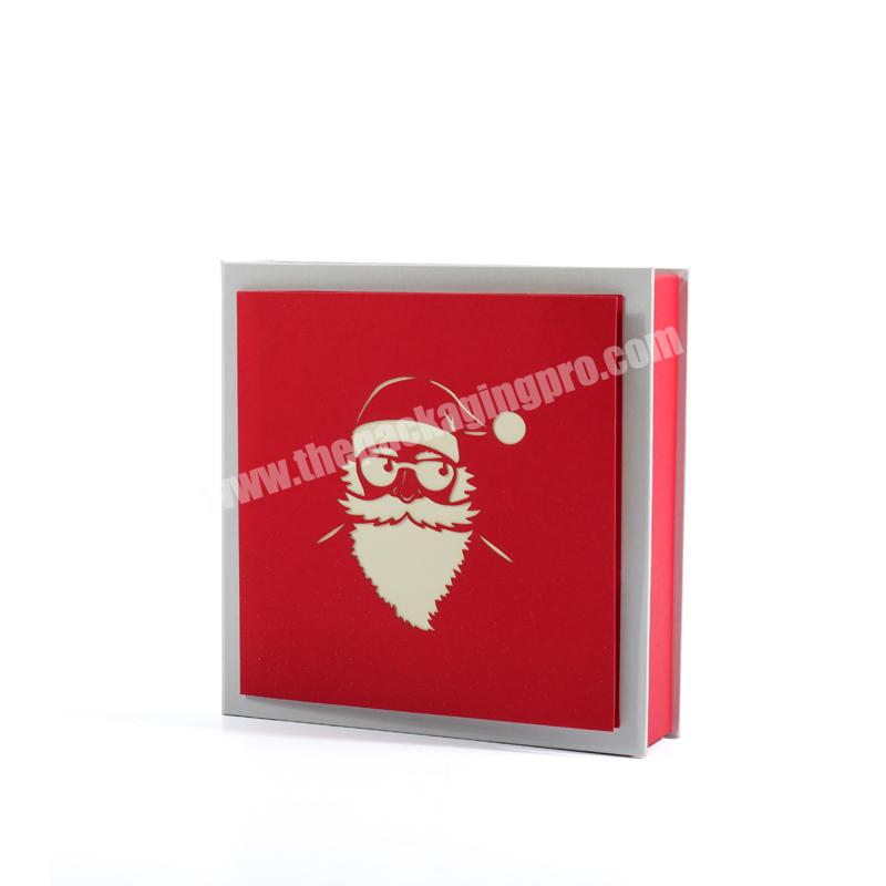 Wholesale Luxury Magnetic Christmas Gift Box Custom Logo Chocolate Packaging Paper Gift Christmas Box