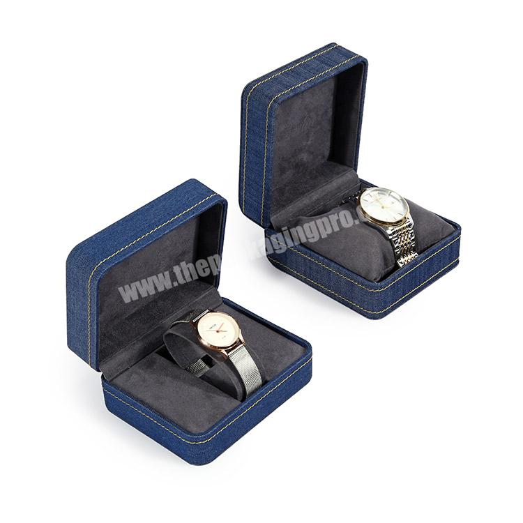 Wholesale Mens Custom Watch and Jewelry Box Gift Packaging Single Luxury Jewelry Watch Box