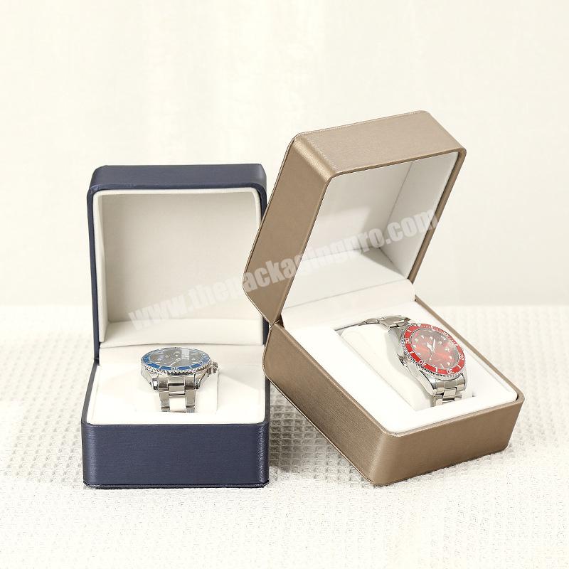 Wholesale New Design Gift PU Leather Luxury Case Custom Storage Packing Watch Box