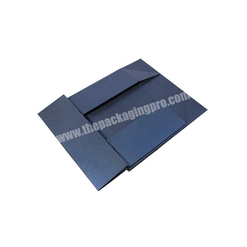Wholesale Plain Square Collapsible Magnetic Paper Gift Box Shoe Box