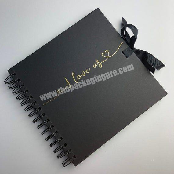 Wholesale Pre Made 12x12 Large Binder Scrapbooking Scrapbook Albums Online With Ribbon