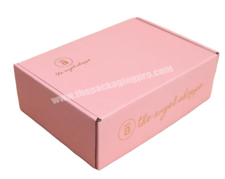 Wholesale Recyclable Corrugated Paper Foldable Personalized Custom Logo Printed Shipping Boxes Mailer Box