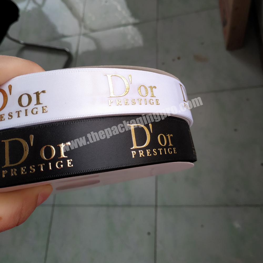 Wholesale UV Printed Satin Ribbon With Personalized Logo For Gifts In Qingdao