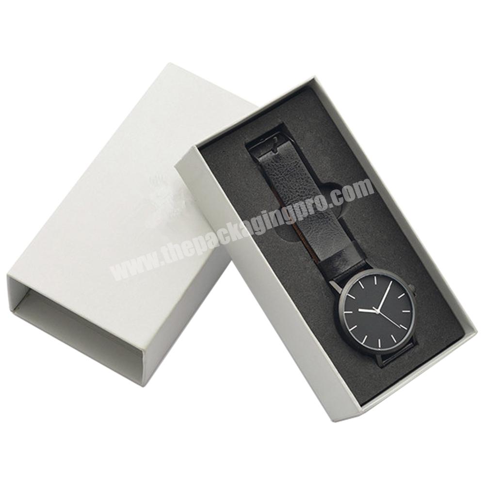 Wholesale oem paper custom logo luxury cases watch box