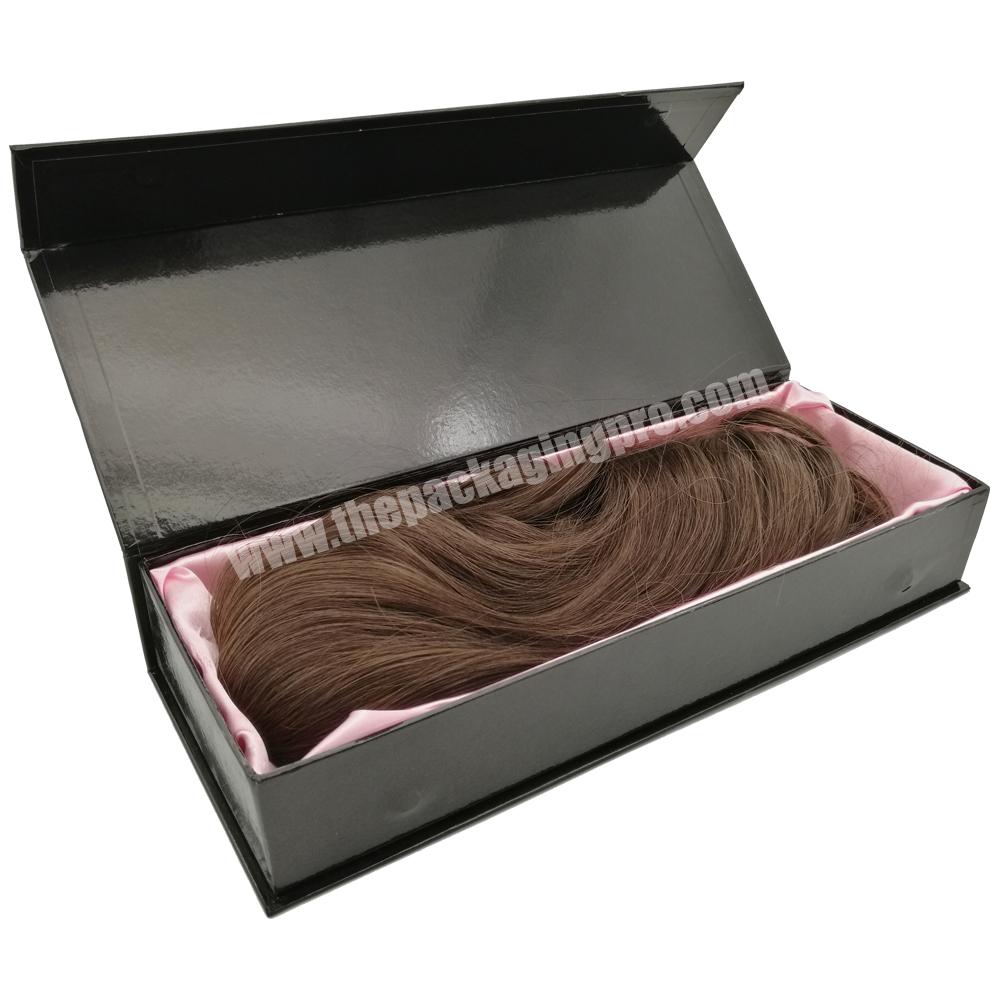 Wholesale virgin bundle extension custom hair packaging