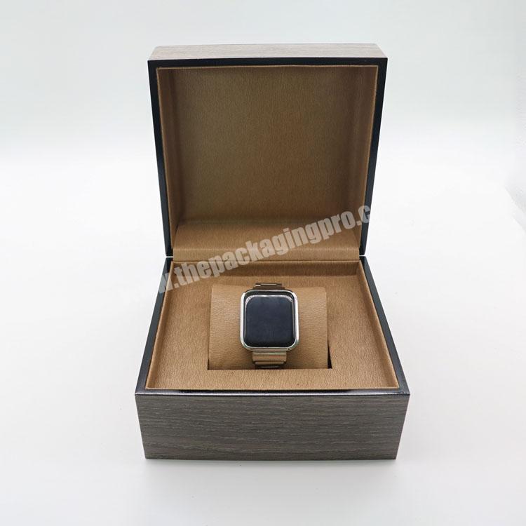 Wholesale watch packaging box  gift packaging box custom logo wood watch box for travel