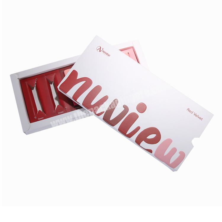 Yilucai Colorful Lipstick Paper Box Cardboard Lip Gloss Packaging Box with Custom Logo
