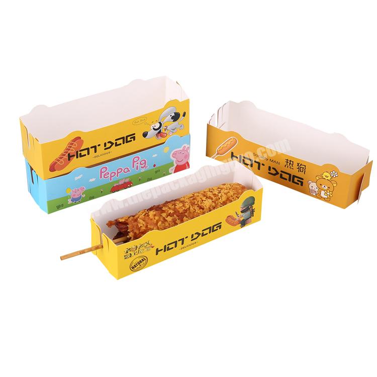 Yilucai Custom Fast Food Hot Dog Packaging Box