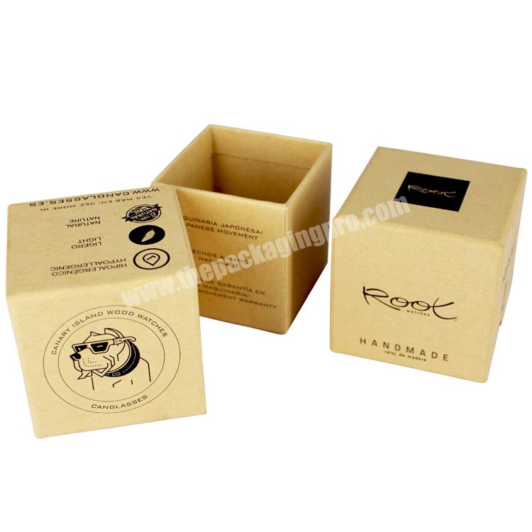 Yilucai Wholesale Custom Luxury Kraft Paper Watch Packaging Box with Logo