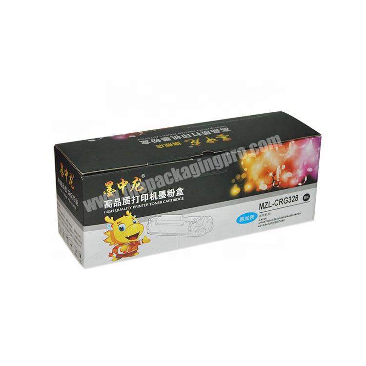 china factory manufacturer wholesale custom art paper packaging toner cartridge printing box