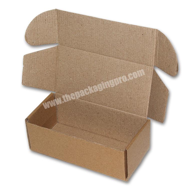 custom design kraft paper shoe box  candle box kraft paper box with lid