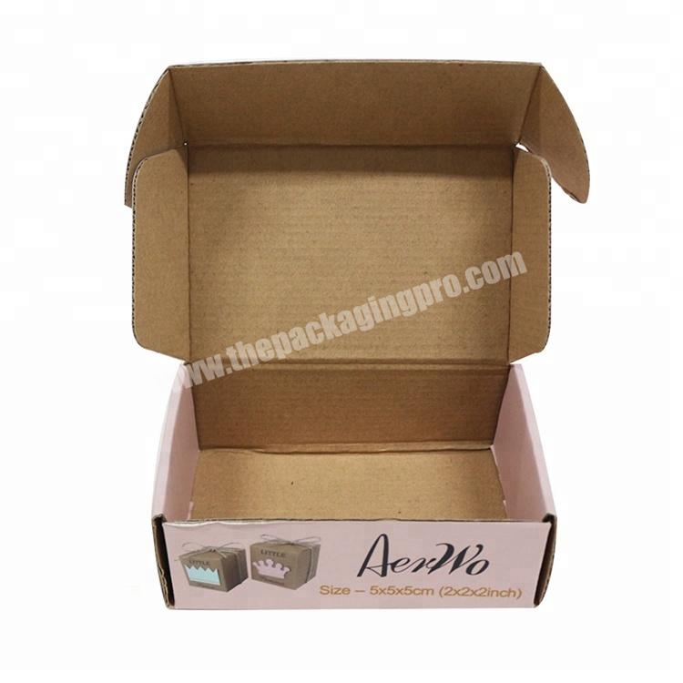 custom gift packaging Environment-Friendly New design Biodegradable China supplier Corrugated Packaging Paper Boxes logo