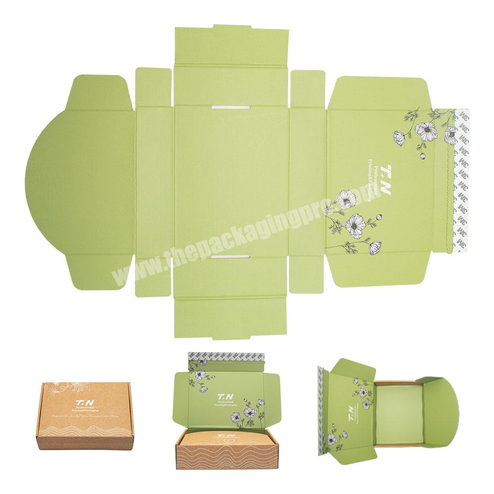custom packaging box Eco friendly Recycled Foldable Printed Corrugated Paper Boxes with clothing With Quality Assurance