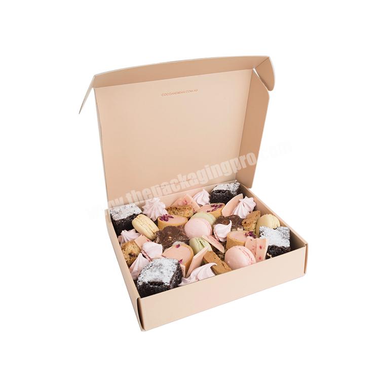 custom paper gift packaging dessert boxes