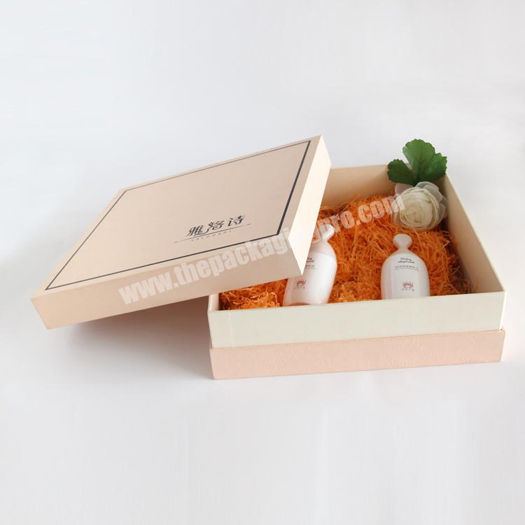 custom print hot sale paper pallet box transparent packaging box make up cosmetic beauty box