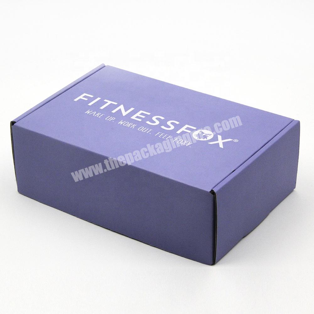 custom printing shipping mailers square paper boxes