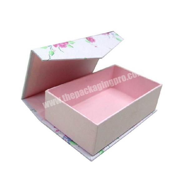hot sale book shape library cardboard magnetic gift box
