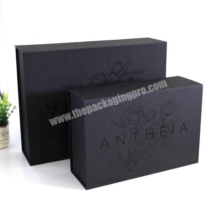 hot sale custom cardboard magnetic paper box paper craft folding box