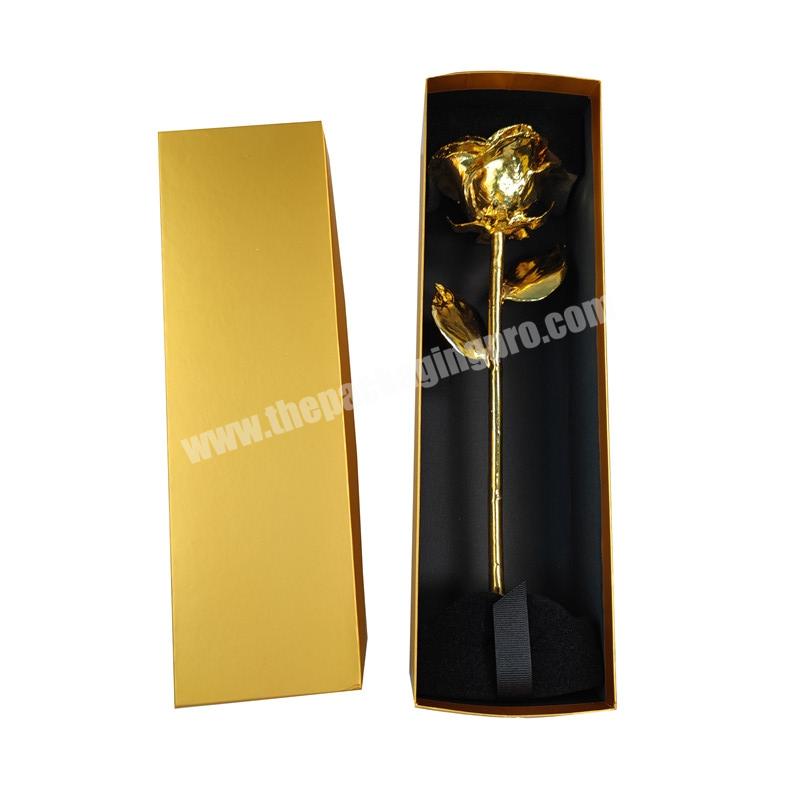 luxury high end gold valentines day flower rose gift box 2023 packaging boxes set custom logo