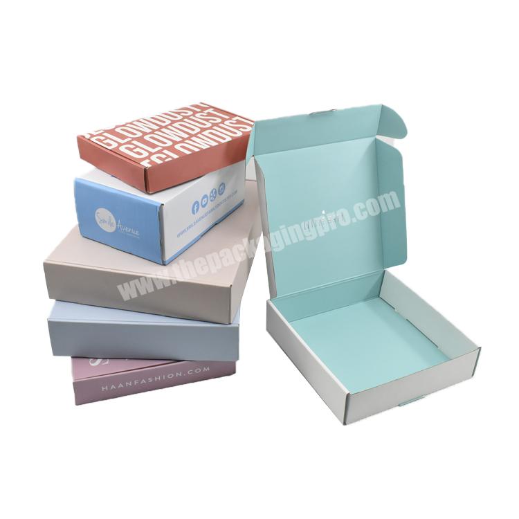 paper boxes customization corrugated carton packages kraft gift folding cardboard packing shipping mailer packaging box