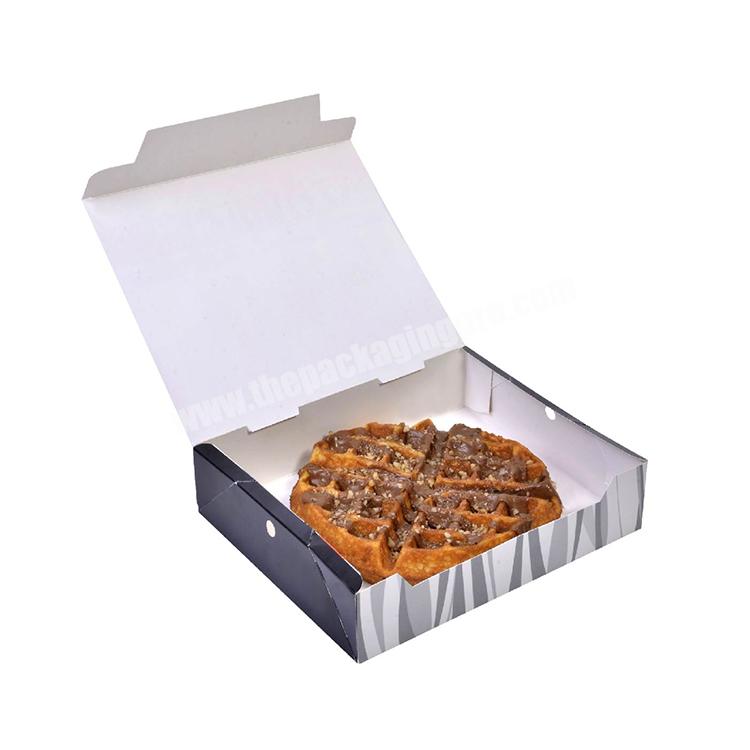 takeaway paper packaging waffle box