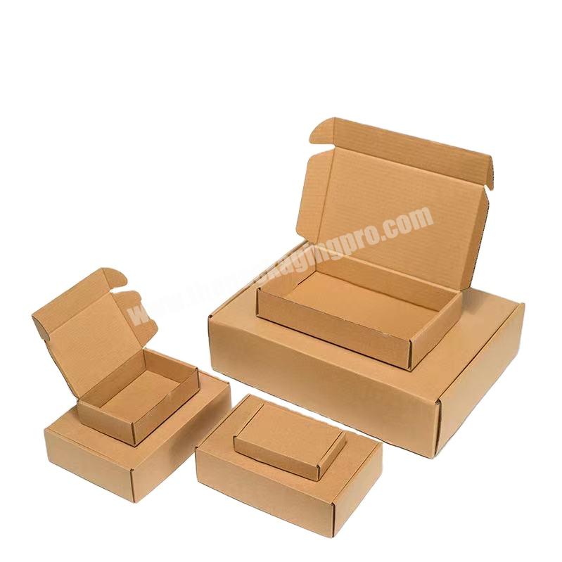 wholesale  Recycled kraft corrugated shipping box