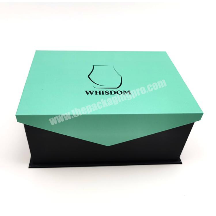 wholesale high quality book shape box recycle paper packaging custom logo printed box cardboard box with insert