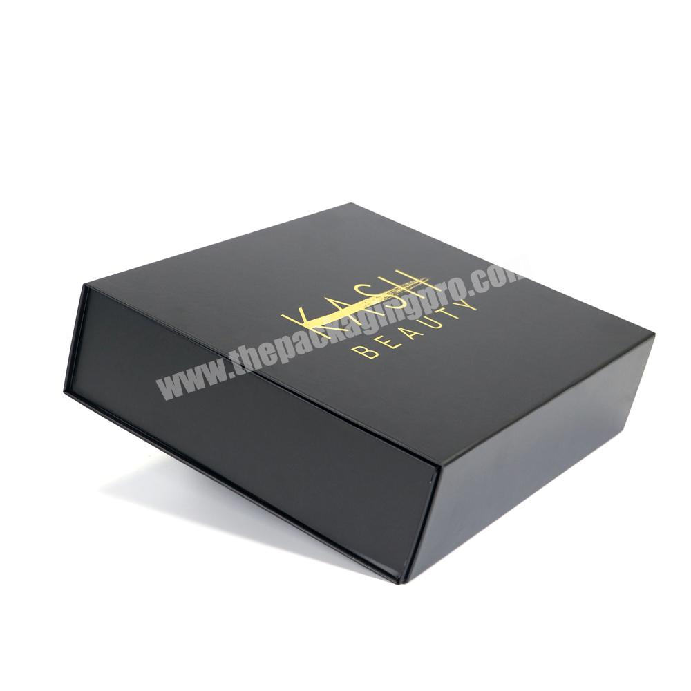wholesale paper folding box gift box packaging customization logo black gift boxes