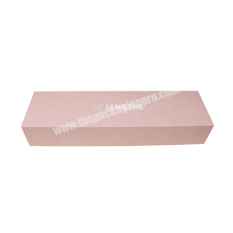wholesale rectangle plain folding box custom magnetic box folding magnetic magnet packaging cardboard gift box