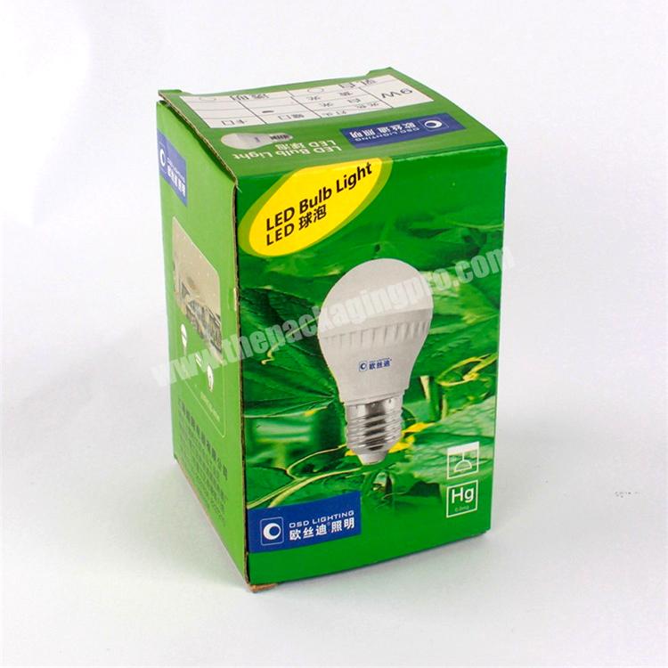 5% discount custom low cost led light paper box